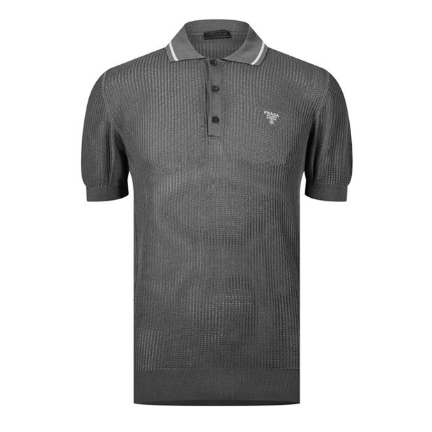 Prada knit polo best sale