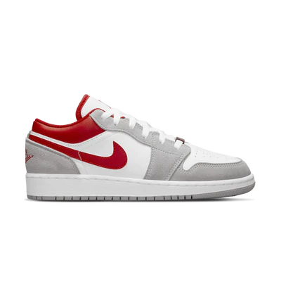 White outlets Gym Red(GS) Jordan 1 low