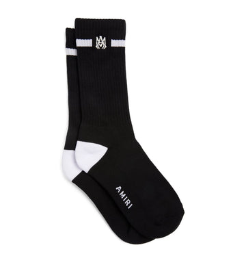 AMIRI Ribbed-Logo Socks