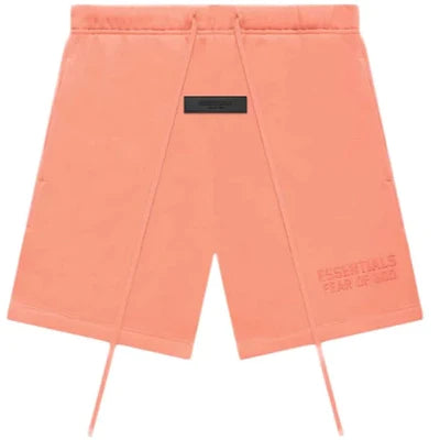 FEAR OF GOD ESSENTIALS CORAL SWEAT SHORTS