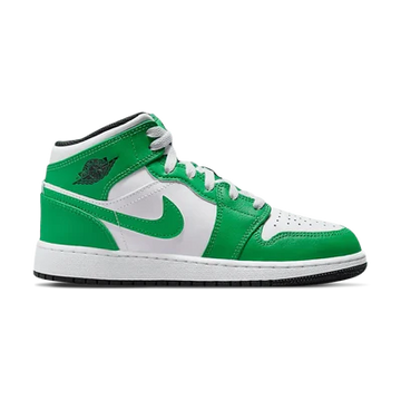 AIR JORDAN 1 MID GS 'LUCKY GREEN'