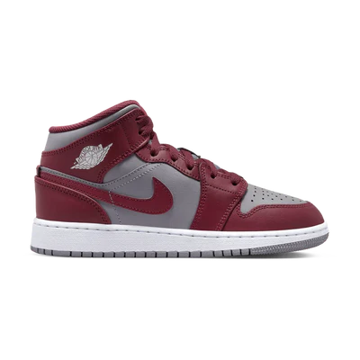 AIR JORDAN 1 MID GS 'CHERRYWOOD RED'