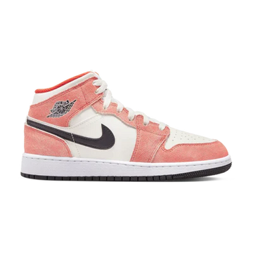 AIR JORDAN 1 MID SE GS 'ORANGE SUEDE'