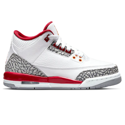 AIR JORDAN 3 RETRO 'CARDINAL RED'