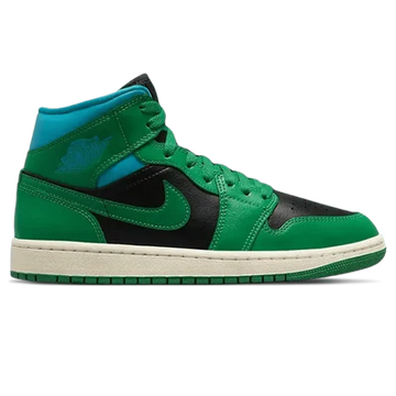 AIR JORDAN 1 MID WMNS 'LUCKY GREEN AQUATONE'