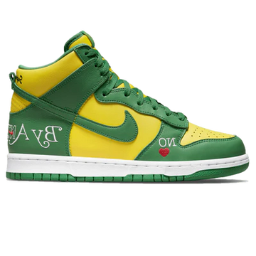 SUPREME X NIKE DUNK HIGH SB 'BY ANY MEANS - BRAZIL'