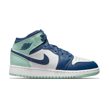 NIKE AIR JORDAN 1 MID GS BLUE MINT