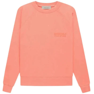 FEAR OF GOD ESSENTIALS CREWNECK CORAL