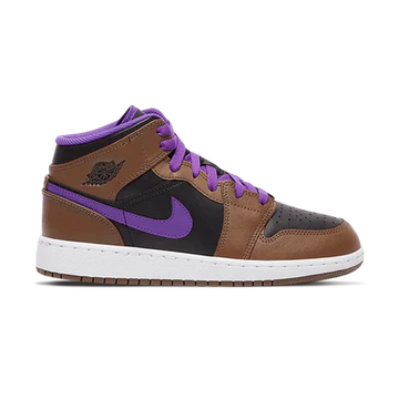 AIR JORDAN 1 MID GS 'PURPLE MOCHA'