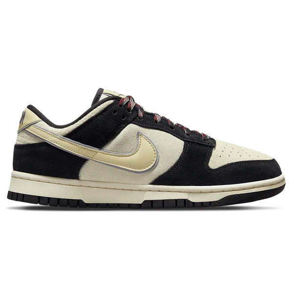 NIKE DUNK LOW WMNS LX 'BLACK TEAM GOLD'