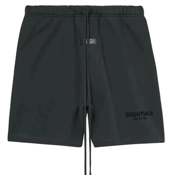 FEAR OF GOD ESSENTIALS BLACK / STRETCH LIMO SWEAT SHORTS (SS22)