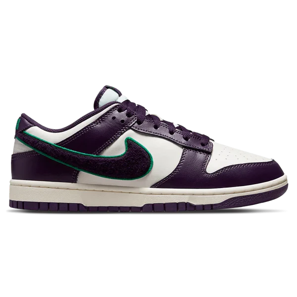 NIKE DUNK LOW 'CHENILLE SWOOSH - GRAND PURPLE'