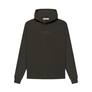 FEAR OF GOD ESSENTIALS RELAXED HOODIE OFF BLACK