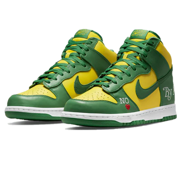 SUPREME X NIKE DUNK HIGH SB 'BY ANY MEANS - BRAZIL'