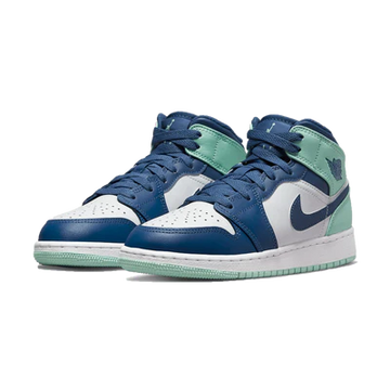 NIKE AIR JORDAN 1 MID GS BLUE MINT