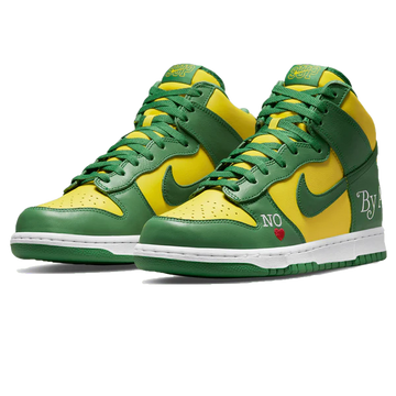 SUPREME X NIKE DUNK HIGH SB 'BY ANY MEANS - BRAZIL'