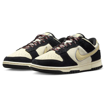 NIKE DUNK LOW WMNS LX 'BLACK TEAM GOLD'