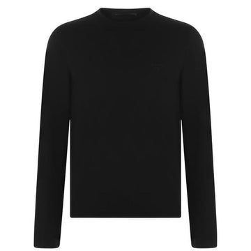 PRADA LOGO LONG SLEEVE T SHIRT