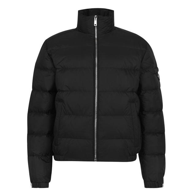 PRADA BADGE PADDED JACKET