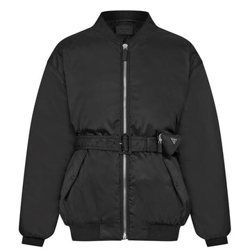 PRADA PRADA BELTED BOMBER SN24