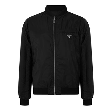 PRADA NAPPA LEATHER BOMBER JACKET