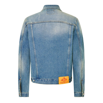 PRADA DENIM USED EFFECT JACKET