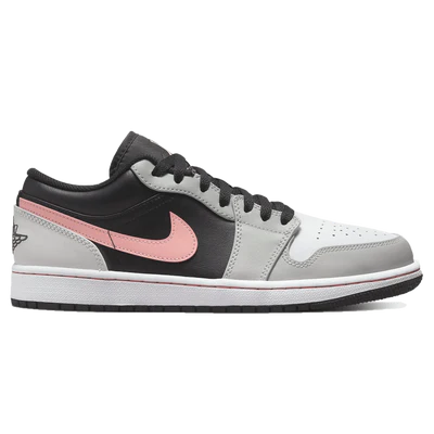 AIR JORDAN 1 LOW 'BLACK GREY PINK'
