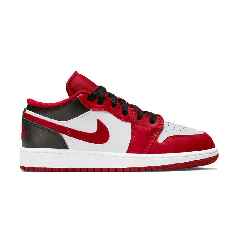 NIKE AIR JORDAN 1 LOW GS 'REVERSE BLACK TOE'