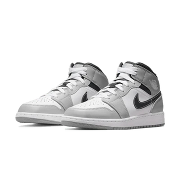 AIR JORDAN 1 MID GS 'LIGHT SMOKE GREY ANTHRACITE'