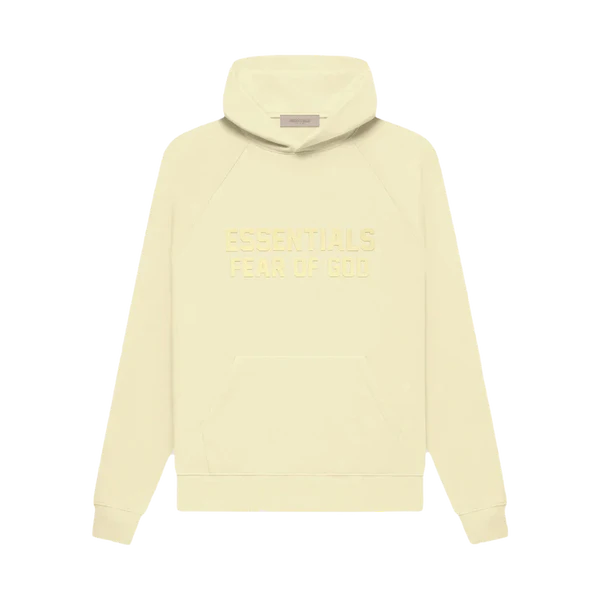 FEAR OF GOD ESSENTIALS HOODIE 'CANARY'