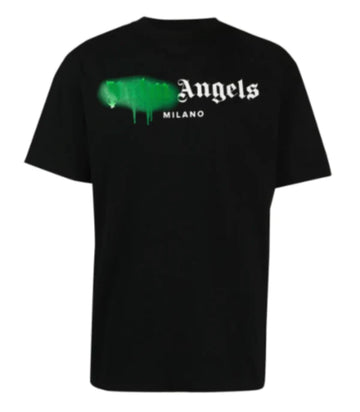 PALM ANGELS GRAFFITI SPRAY MILAN T-SHIRT