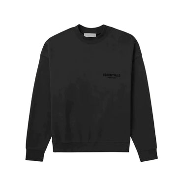 FEAR OF GOD ESSENTIALS BLACK / STRETCH LIMO SWEATSHIRT (SS22)