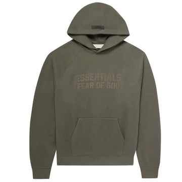 FEAR OF GOD ESSENTIALS OFF BLACK HOODIE (FW22)