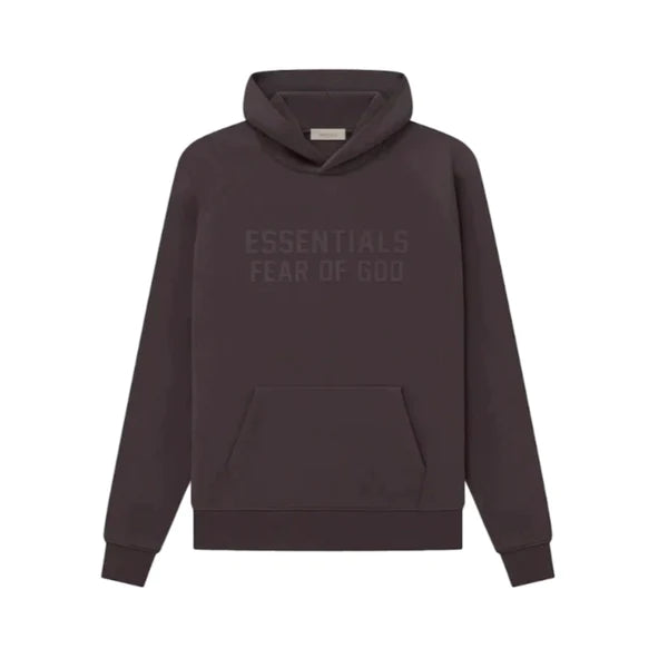 FEAR OF GOD ESSENTIALS PLUM HOODIE