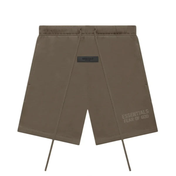 FEAR OF GOD ESSENTIALS WOOD SWEAT SHORTS