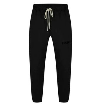 FEAR OF GOD ESSENTIALS JET BLACK SWEATPANTS