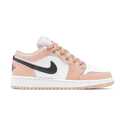 AIR JORDAN 1 LOW GS 'LIGHT ARCTIC PINK'