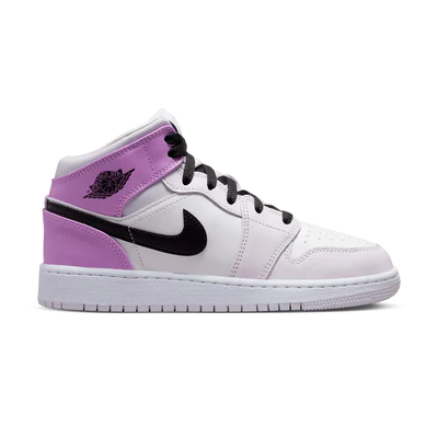 AIR JORDAN 1 MID GS 'BARELY GRAPE'