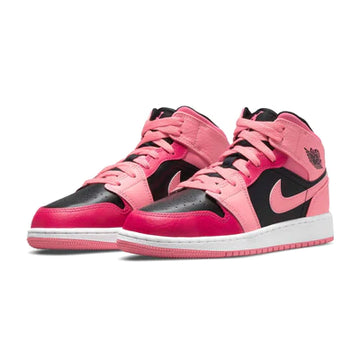 AIR JORDAN 1 MID 'CORAL CHALK'