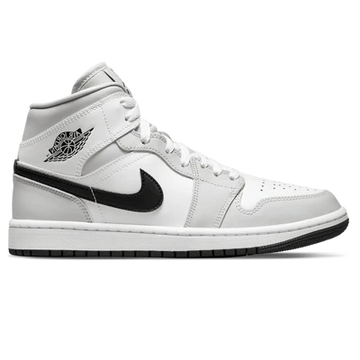 AIR JORDAN 1 MID WMNS 'LIGHT SMOKE GREY'