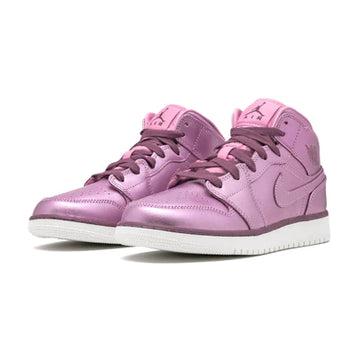 AIR JORDAN 1 MID SE GS 'PINK ROSE'