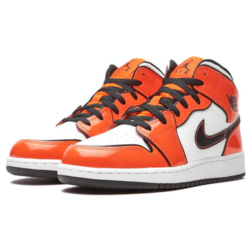 AIR JORDAN 1 MID 'TURF ORANGE'