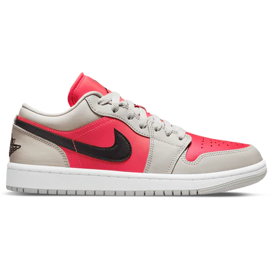 NIKE AIR JORDAN 1 LOW ‘LIGHT IRON ORE SIREN RED'