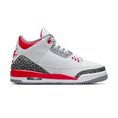 AIR JORDAN 3 RETRO GS 'FIRE RED' 2022