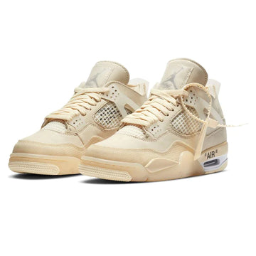 OFF-WHITE X WMNS AIR JORDAN 4 'SAIL'