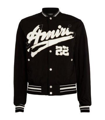 AMIRI Appliqué Logo Bomber Jacket