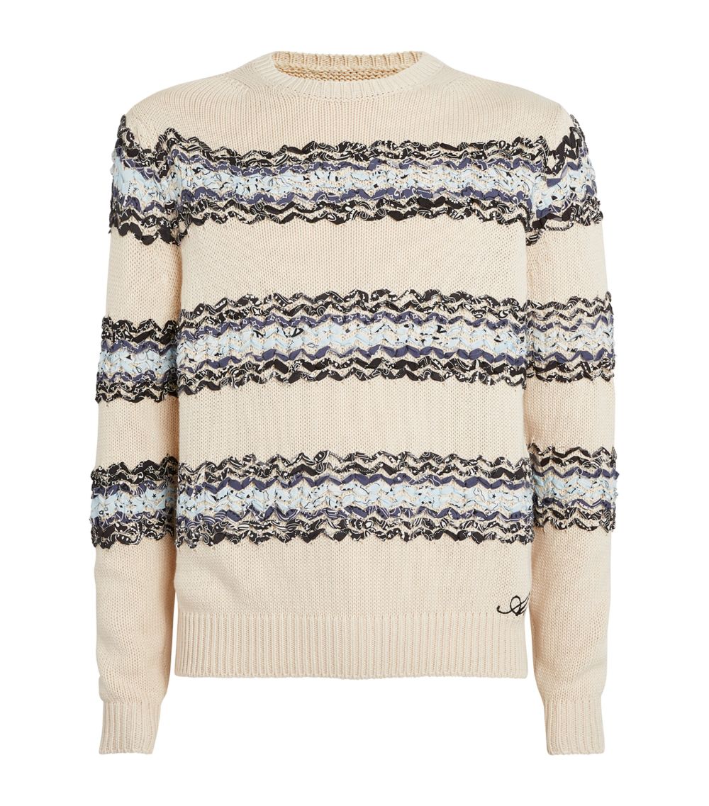 AMIRI  Bandana Baja Sweater