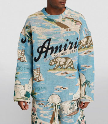 AMIRI  Cotton California Sweater