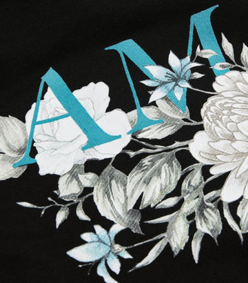 AMIRI Cotton Floral Logo Sweatshirt