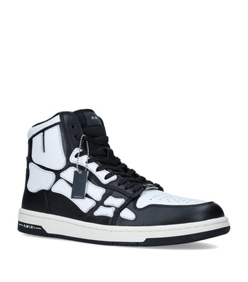 AMIRI Leather Skel High-Top Sneakers